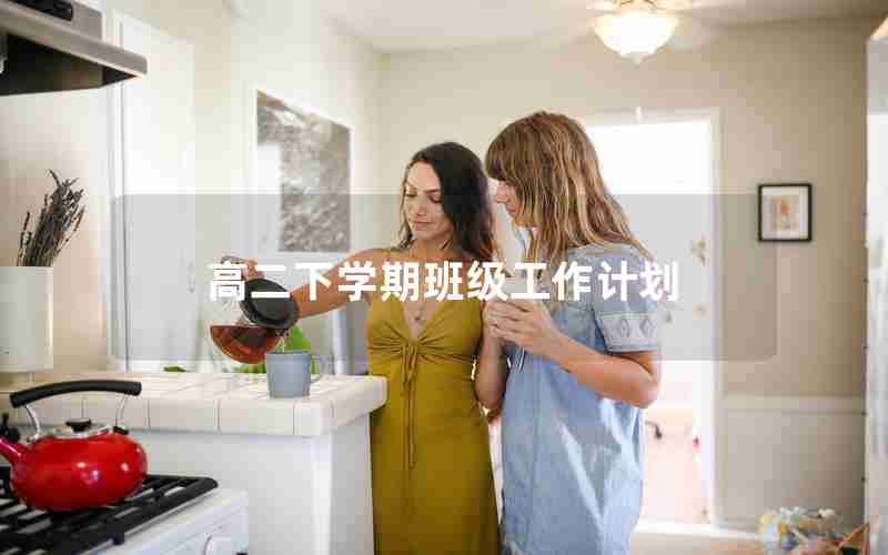 高二下学期班级工作计划