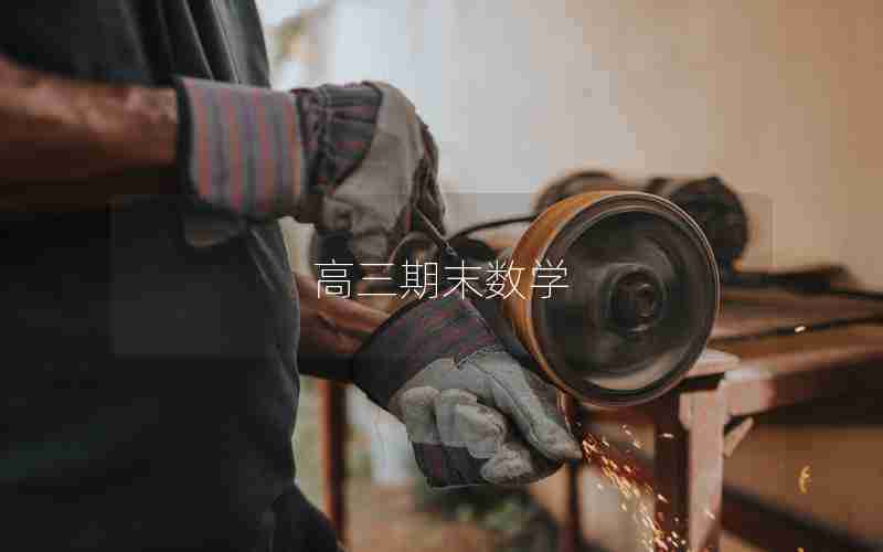 高三期末数学