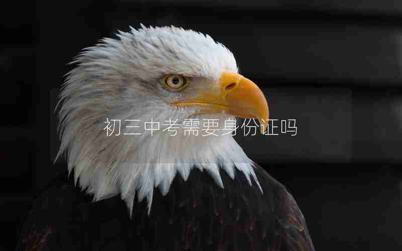 初三中考需要身份证吗