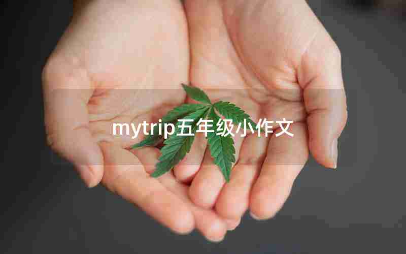 mytrip五年级小作文