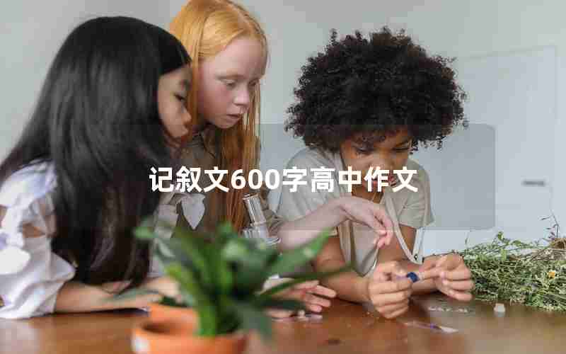 记叙文600字高中作文