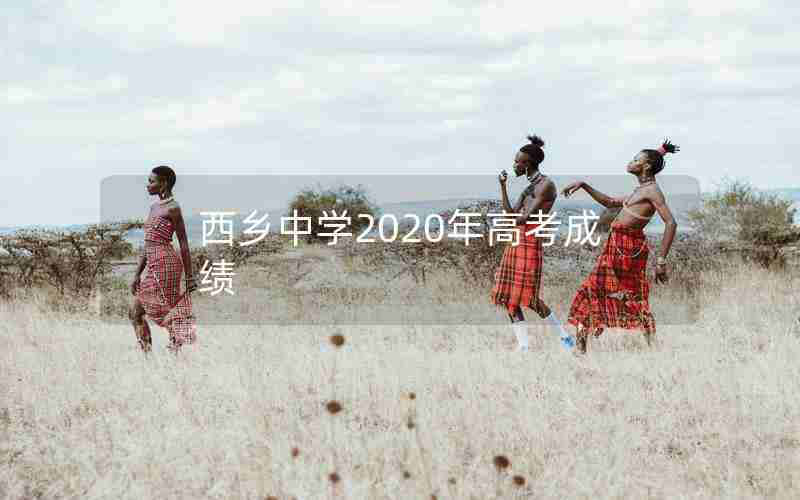 西乡中学2020年高考成绩