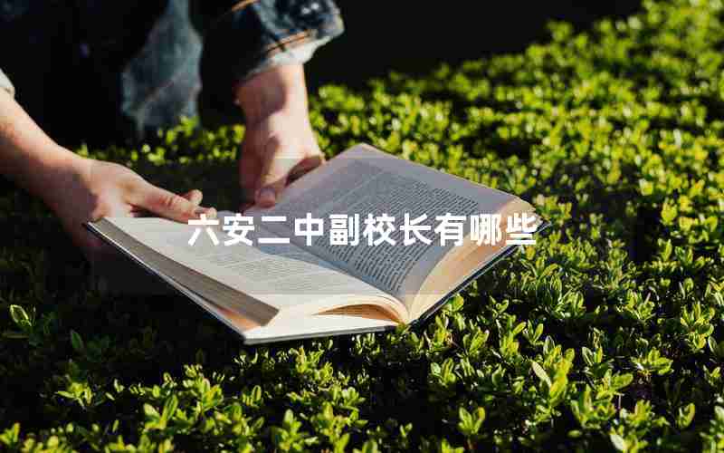 六安二中副校长有哪些