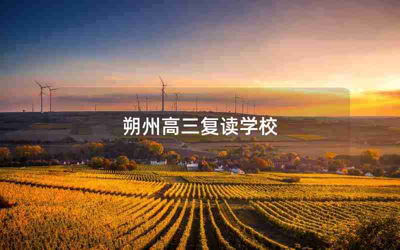 朔州高三复读学校