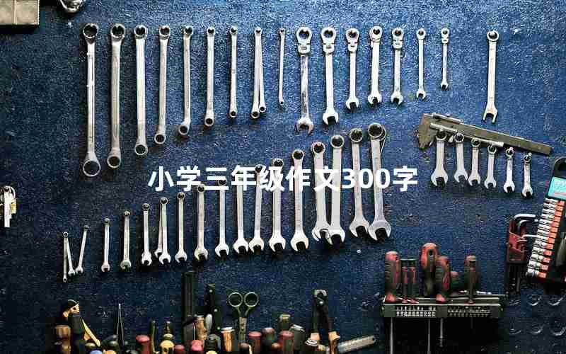 小学三年级作文300字