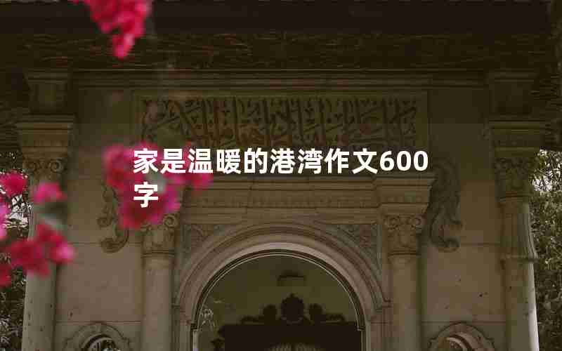 家是温暖的港湾作文600字