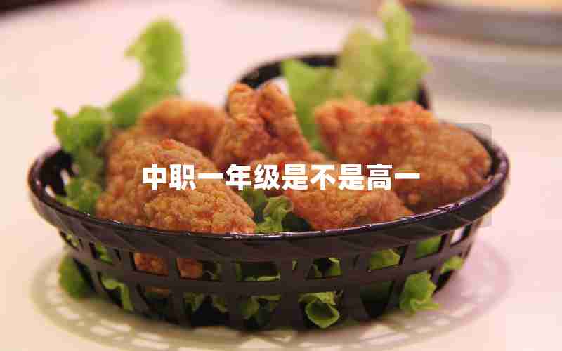 中职一年级是不是高一