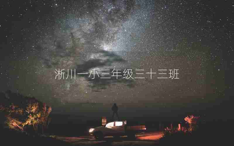淅川一小三年级三十三班
