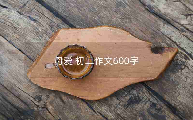 母爱 初二作文600字