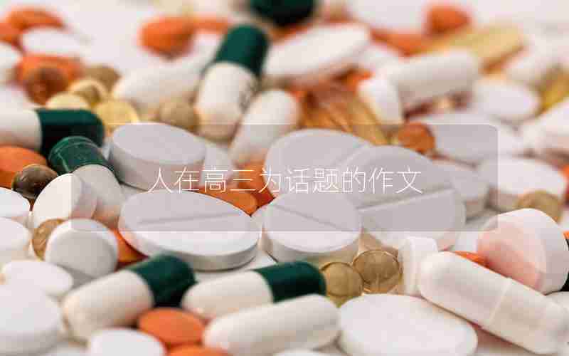 人在高三为话题的作文