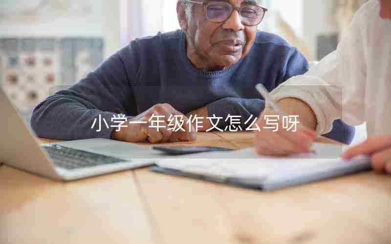 小学一年级作文怎么写呀