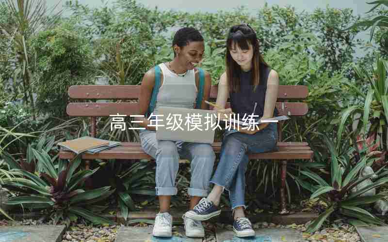 高三年级模拟训练一