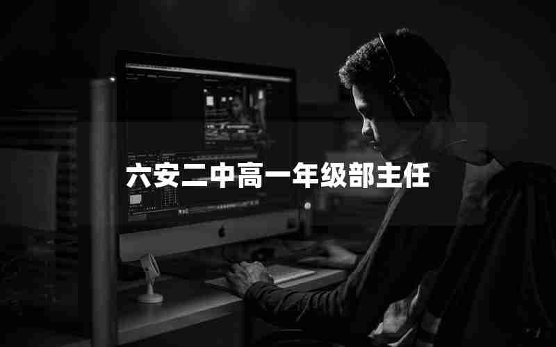 六安二中高一年级部主任