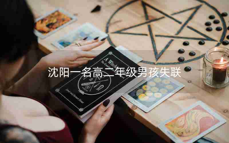 沈阳一名高二年级男孩失联(高考失踪20多天的男孩)
