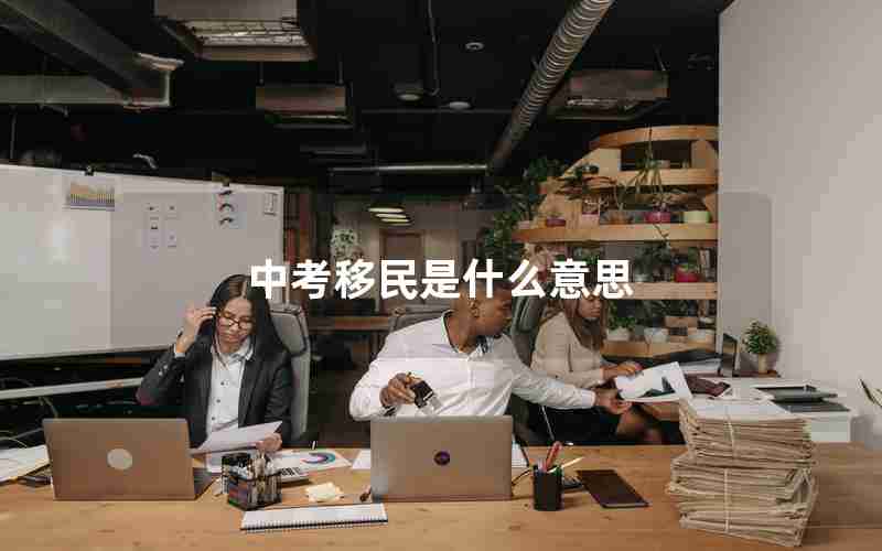 中考移民是什么意思