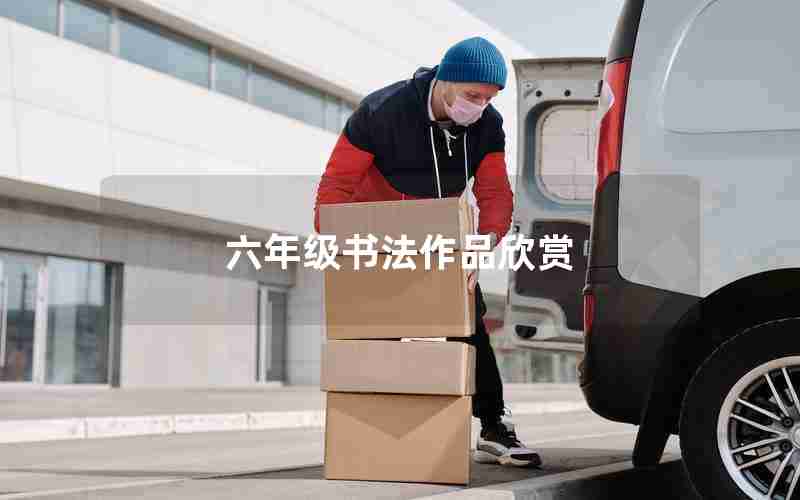 六年级书法作品欣赏