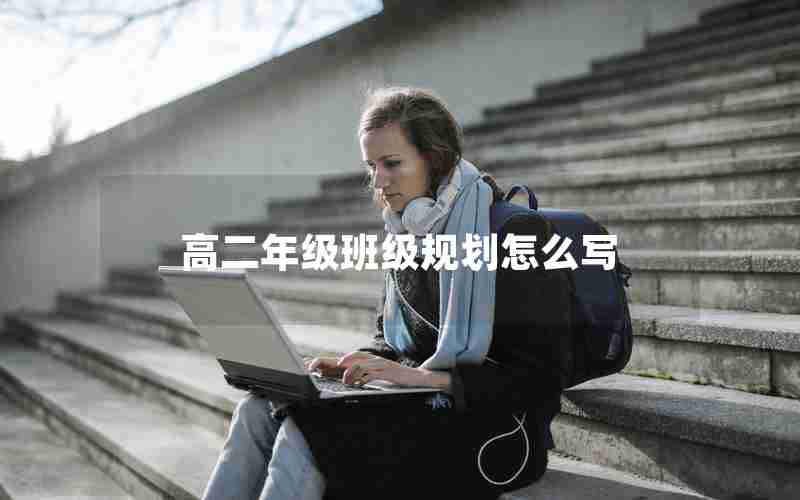 高二年级班级规划怎么写