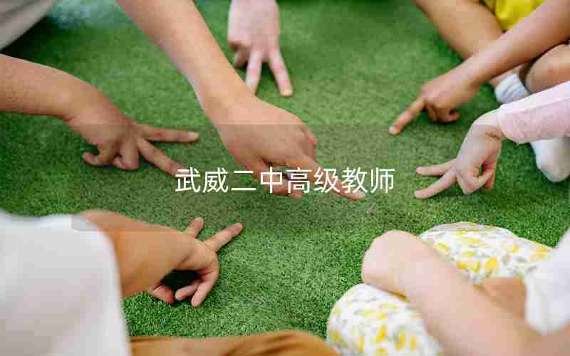 武威二中高级教师