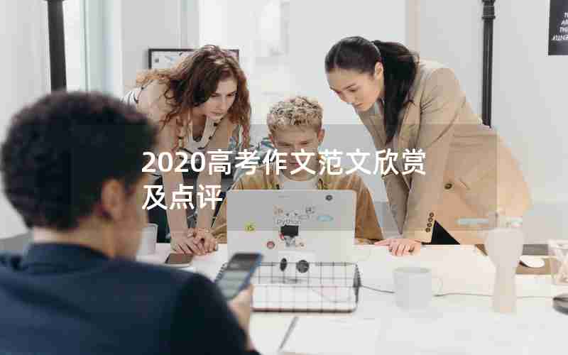 2020高考作文范文欣赏及点评