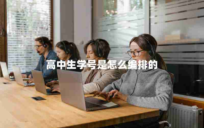高中生学号是怎么编排的