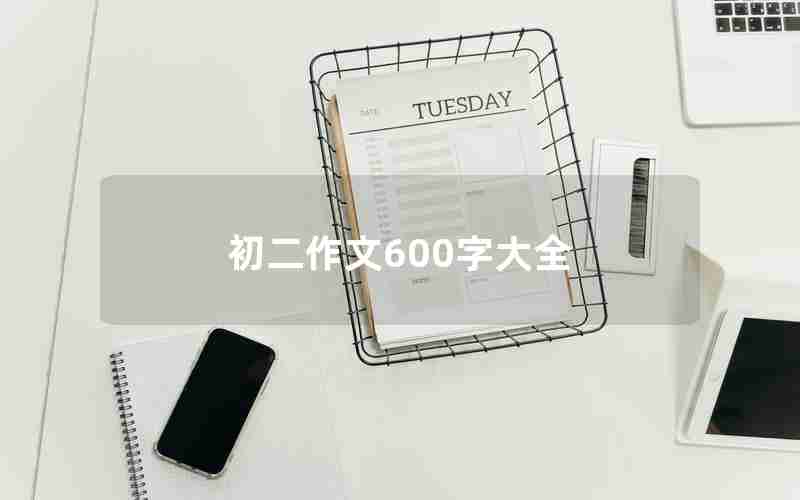 初二作文600字大全
