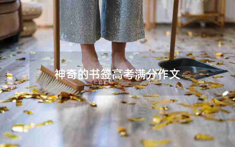 神奇的书签高考满分作文