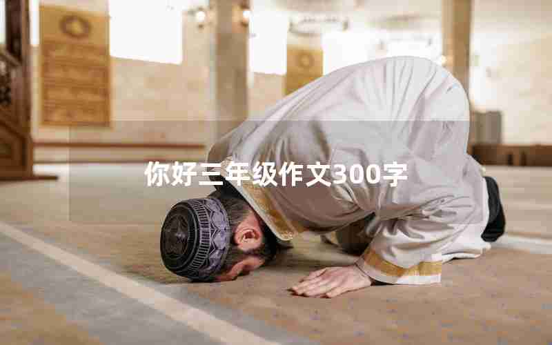 你好三年级作文300字