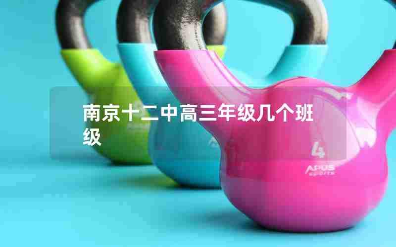 南京十二中高三年级几个班级