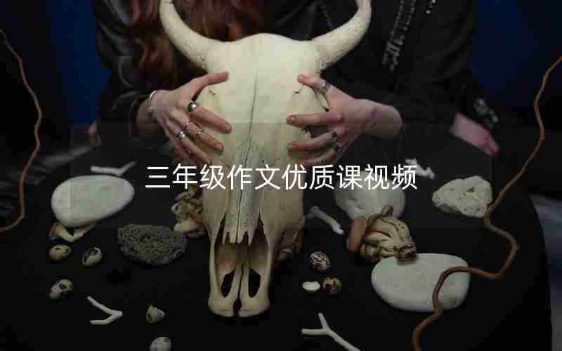 三年级作文优质课视频