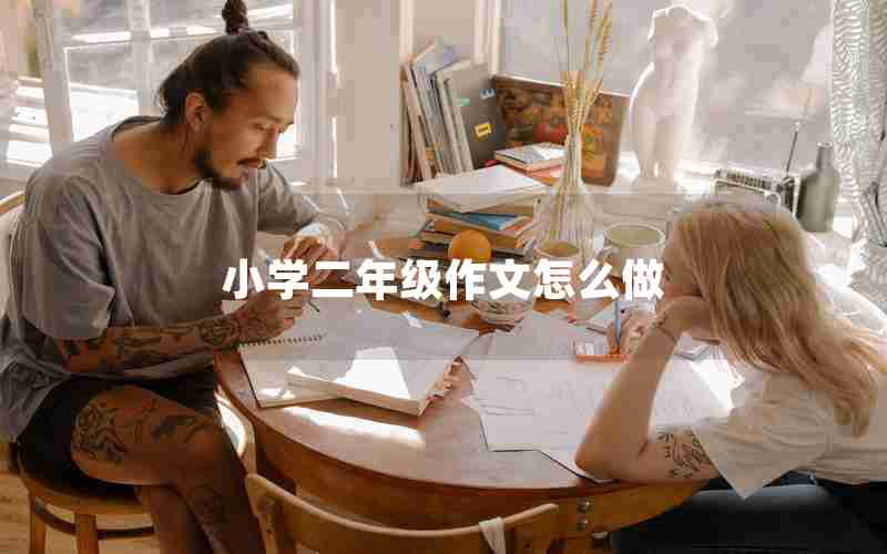 小学二年级作文怎么做