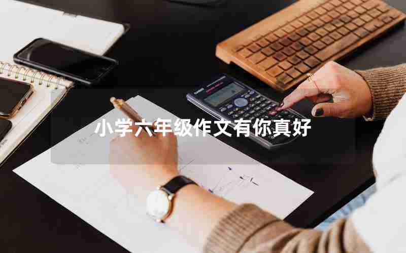 小学六年级作文有你真好