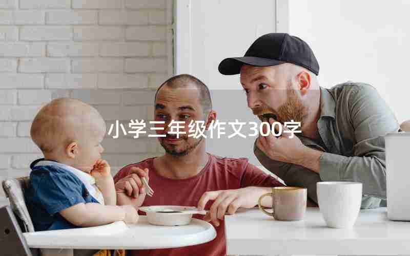 小学三年级作文300字