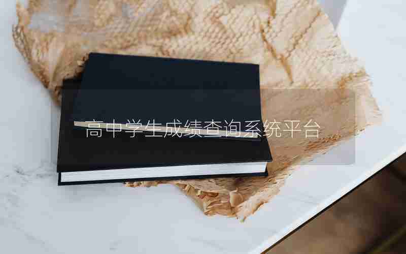 高中学生成绩查询系统平台