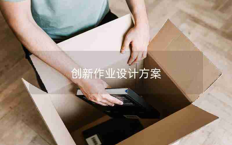 创新作业设计方案
