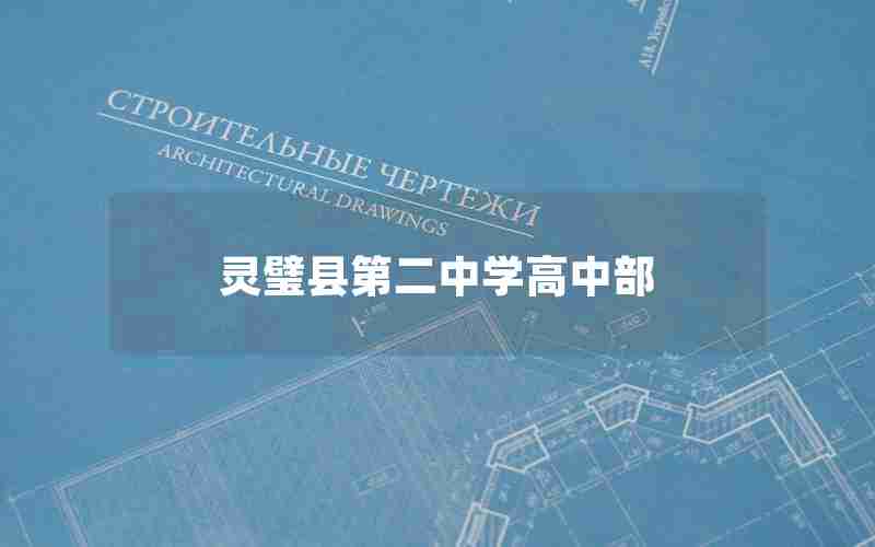 灵璧县第二中学高中部
