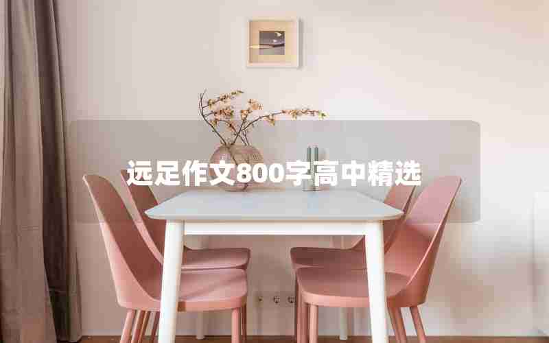 远足作文800字高中精选