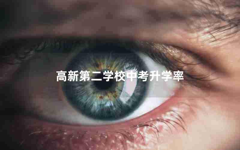 高新第二学校中考升学率