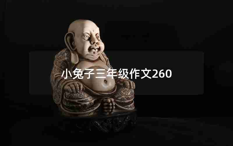 小兔子三年级作文260