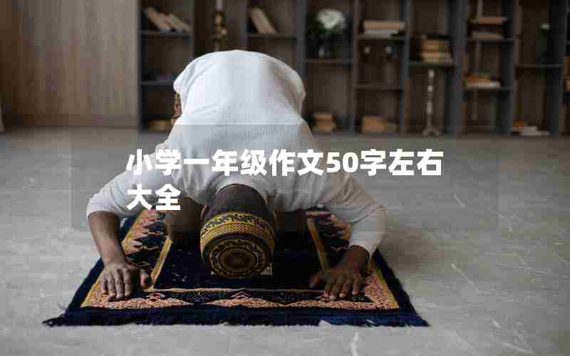 小学一年级作文50字左右大全
