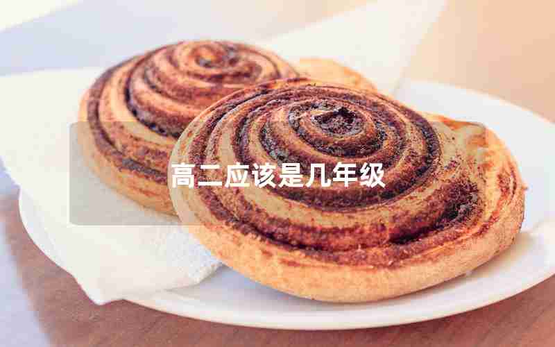 高二应该是几年级