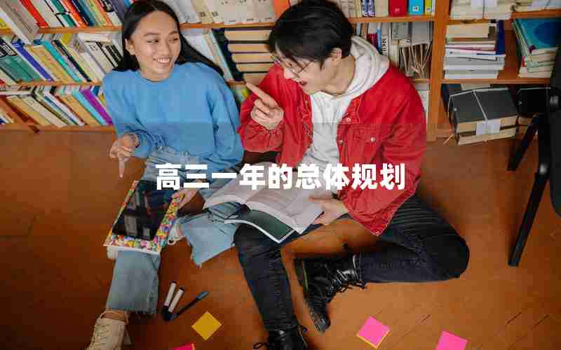 高三一年的总体规划