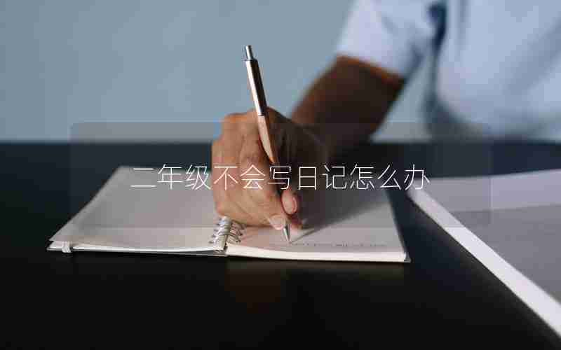 二年级不会写日记怎么办