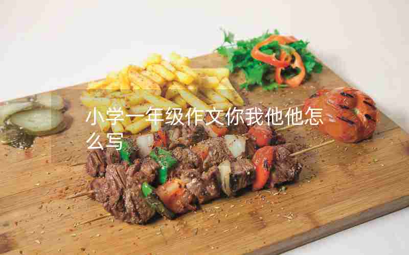 小学一年级作文你我他他怎么写