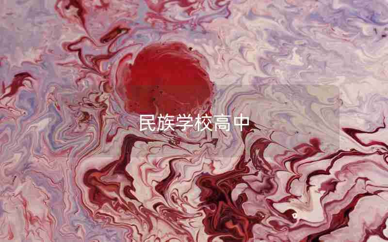 民族学校高中