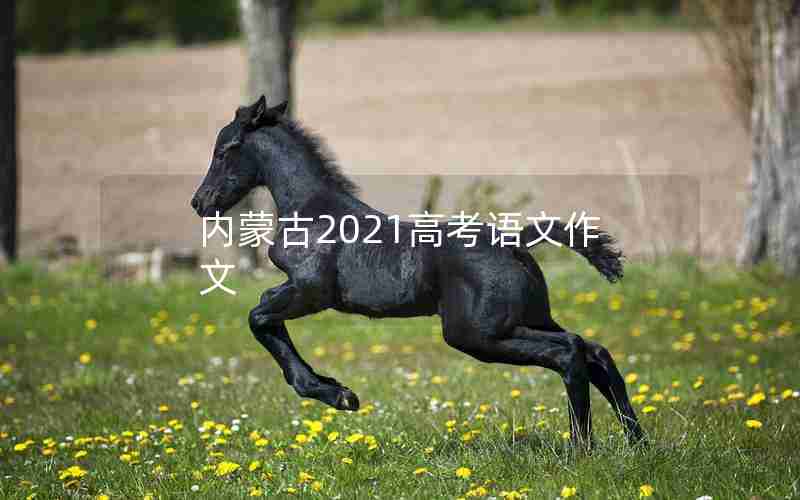 内蒙古2021高考语文作文