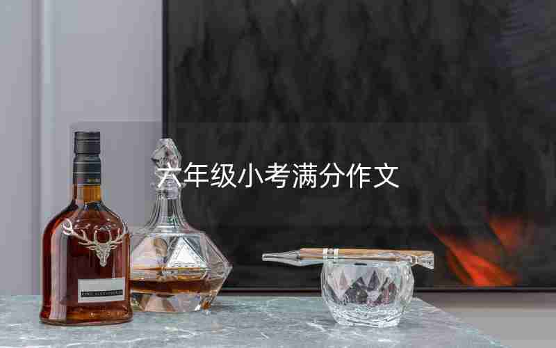 六年级小考满分作文