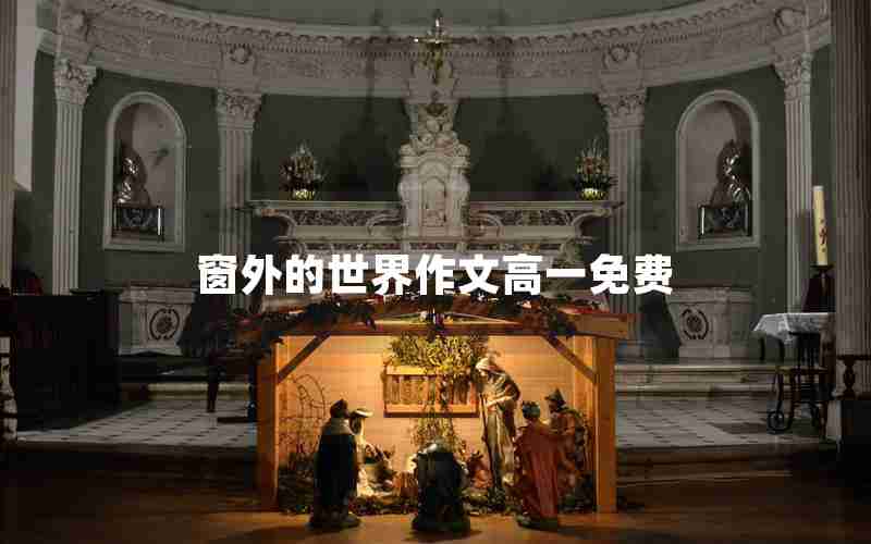 窗外的世界作文高一免费