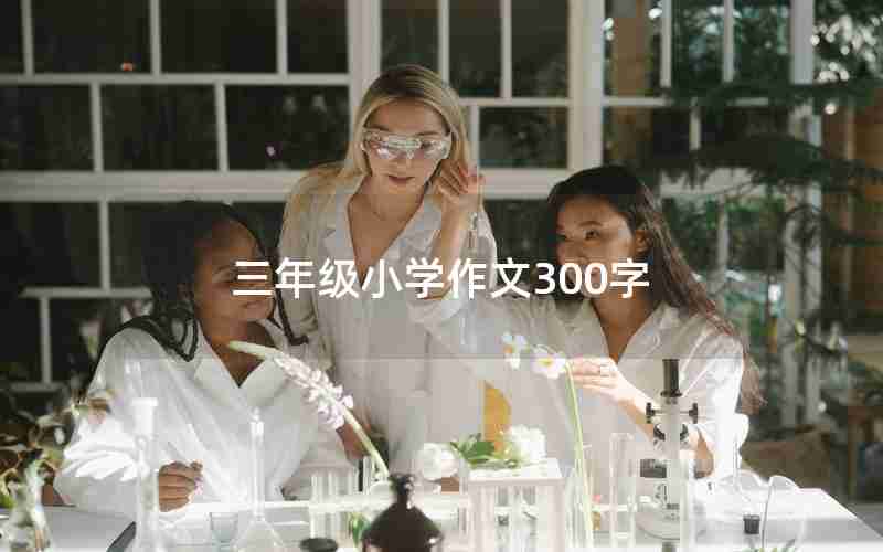 三年级小学作文300字