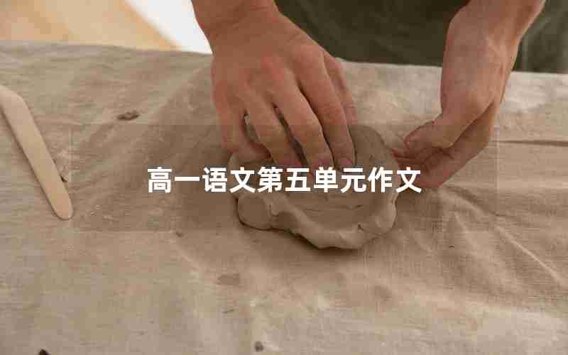 高一语文第五单元作文
