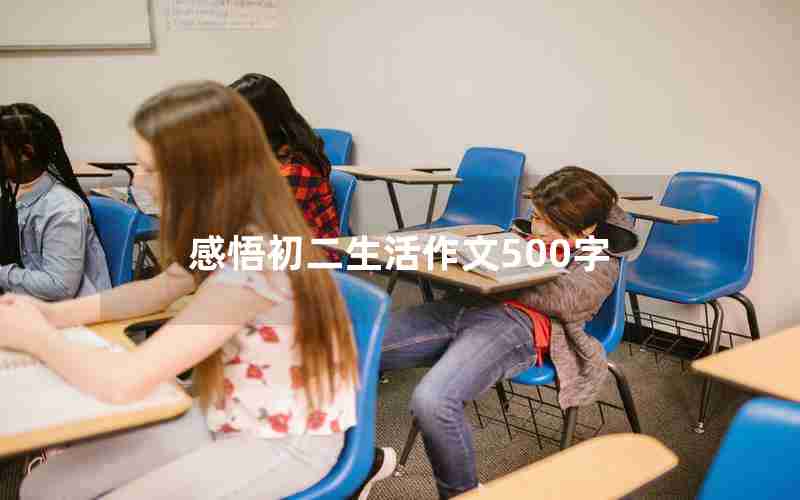 感悟初二生活作文500字